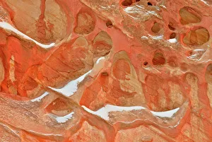 Canyons Prints: Snow dusted canyon walls in the Capitol Gorge, Capitol Reef National Park, Utah, USA