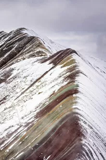 Images Dated 12th September 2019: Snowcapped Rainbow Mountain, Cusco Region, Peru