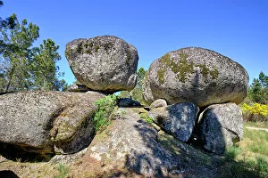 The so-called Penedo do Aquilino, a big granit cave, where Aquilino Ribeiro, the great portuguese writer, usually took shelter during storms, when he was hunting. Soutosa, Moimenta da Beira. Beira Alta, Portugal