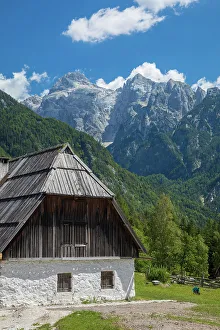 Images Dated 9th August 2022: Soca valley above Trenta, Triglav National Park, Slovenia