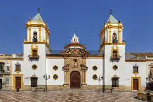 The Socorro Church in Ronda at Plaza del Socorro, Andalusia, Spain