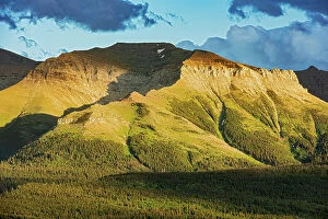 Images Dated 5th June 2023: Sofa Mountain at sunset Waterton Lakes National Park, Alberta, Canada