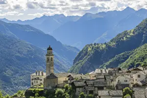 Soglio, Bergell, Grisons (Graubunden), Switzerland