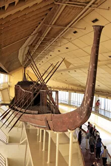 Archeological Gallery: Solar boat museum, Giza, Egypt