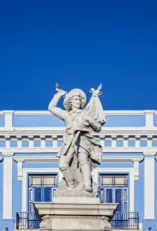 Soldier Liberator Sculpture at La Vigia Square, Matanzas, Matanzas Province, Cuba