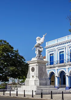 Soldier Liberator Sculpture at La Vigia Square, Matanzas, Matanzas Province, Cuba