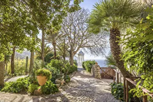 Son Marroig Prints: Son Marroig garden near Deia, Mallorca, Spain