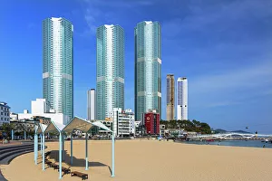 Busan Prints: Songdo beach, Busan, South Korea