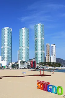 Busan Prints: Songdo beach, Busan, South Korea