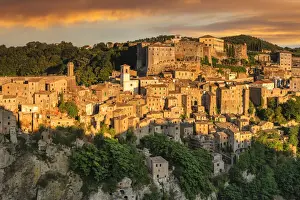 Sorano, Maremma, Grosseto District, Tuscany, Italy