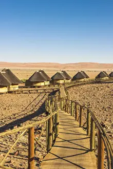 Bungalow Prints: Sossus Dune Lodge, Sossusvlei, Namib-Naukluft National Park, Namibia, Africa