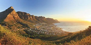 South Africa, Western Cape, Cape Town, Table Montain, Twelve Apostles and Camp s