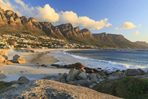 South Africa, Western Cape, Cape Town, Camps Bay and Twelve Apostles
