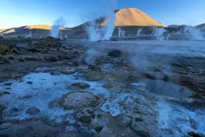 South America, Andes, Atacama, San Pedro de Atacama, Tatio Geyser Basin