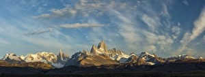 Los Glaciares Prints: South America, Argentina, Patagonia, Los Glaciares National Park and Mount Fitz Roy