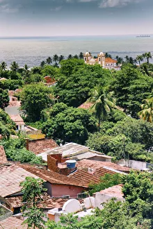 South America, Brazil, Alagoas, Sao Miguel dos Milagres, view of the colonial centre