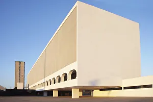 Images Dated 6th September 2012: South America, Brazil, Brasilia, Distrito Federal, Honestino Guimaraes National Museum