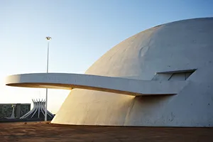 Images Dated 6th September 2012: South America, Brazil, Brasilia, Distrito Federal, Honestino GuimarA£es National Museum