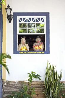South America, Brazil, Goias, Pirenopolis, the Gallery Shop in the colonial streets