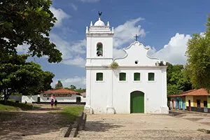 Images Dated 10th September 2012: South America, Brazil, Maranhao, Alcantara, church of Nossa Senhora do Rosario dos Pretos