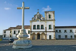 South America, Brazil, North East, Sergipe, Sao Cristovao, view of the Convent of St