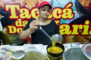 Images Dated 1st February 2016: South America, Brazil, Para state, Belem, Tacaca stall - Tacaca is a traditional Amazonian
