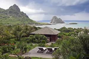 Boutique Prints: South America, Brazil, Pernambuco, Fernando de Noronha Island, Baia do Sueste, view