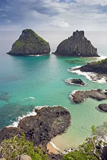 Dois Irmaos Prints: South America, Brazil, Pernambuco, Fernando de Noronha Island, The Bay of Pigs