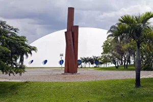 Images Dated 4th December 2012: South America, Brazil, Sao Paulo, the Pavilhao Lucas Nogueira Garcez concert hall