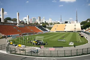 Images Dated 4th December 2012: South America, Brazil, Sao Paulo, the Estadio Municipal Paulo Machado de Carvalho