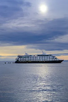 Images Dated 21st February 2017: South America, Chile, Patagonia, Tierra del Fuego, the Stella Australis cruise ship