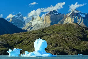 Images Dated 2nd July 2020: South America, Chile, Patagonia, Torres del Paine, UNESCO World Heritage, National Park