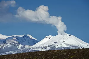 Images Dated 15th July 2015: South America, Peru, smoking volcano near Chivay in southern Peru