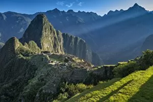 Peru Gallery: South America, Peru, Urubamba Province, Machu Picchu, UNESCO World Heritage site