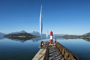 Dock Prints: South America, Tierra del Fuego, Argentina, Ushuaia, Tierra del Fuego National Park