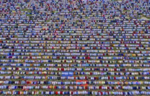 South Asias largest Eid-ul-Fitr Congregation held in Gor-e-Shahid Boro Math