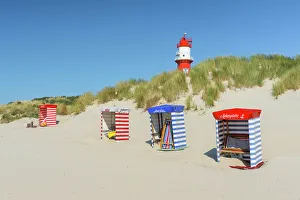 Ostfriesland Prints: South beach on Borkum Island, Borkum Island