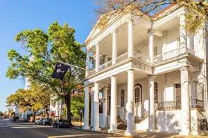 Charleston Prints: The South Carolina Society Hall, Charleston, South Carolina, USA, North America