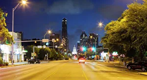 Places Prints: South Congress Avenue, Austin, Texas, USA