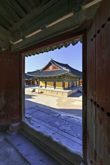 Images Dated 7th March 2018: South Korea, Gyeongsanbuk-do, Gyeongju (Unesco Site), Bulguk-sa Temple