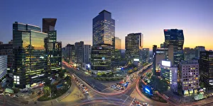 Nightscape Prints: South Korea, Seoul, Gangnam district