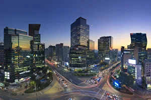 Images Dated 7th March 2018: South Korea, Seoul, Gangnam district