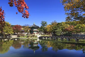 Images Dated 7th March 2018: South Korea, Seoul, Gyeonbokgung Palace