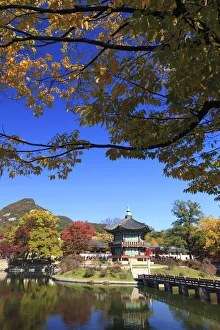 Images Dated 7th March 2018: South Korea, Seoul, Gyeonbokgung Palace