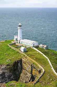 Anglesey Prints: South Stack Lighthouse, Anglesey, Wales