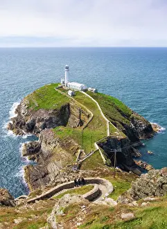 Anglesey Prints: South Stack Lighthouse, Anglesey, Wales