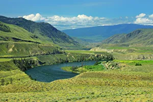 Kamloops Prints: South Thompson River near Kamloops, British Columbia, Canada