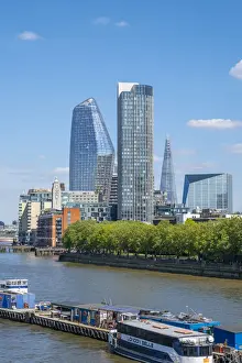 Southbank Tower & One Blackfriars (The Shard in the background) South Bank, London