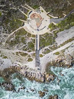 Western Cape Prints: Southern Tip of Africa, Cape Agulhas (Southern Most Point in Africa)