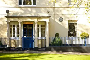 Midlands Prints: Southwell, England. Burgage Manor, home to Lord Byron